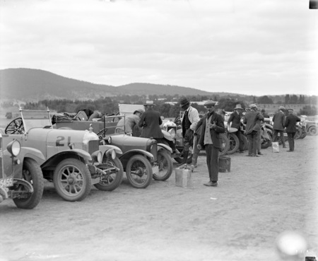 Alpine Rally motor rally cars and drivers, bullnose Morris and Austin 7.