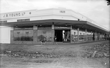 JB Young's store at Eastlake (Kingston).
