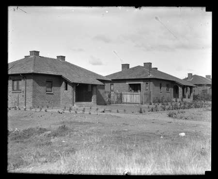 Brick cottages (based on Lithgow style) constructed around Doonkuna Street, Braddon.