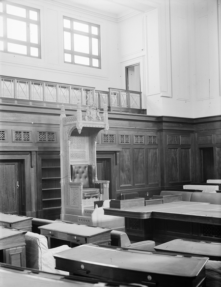 Speaker's Chair, House of Representatives, Parliament House.
