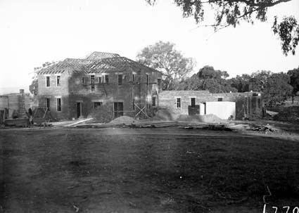 Prime Minister's Lodge Adelaide Avenue, Deakin, under construction