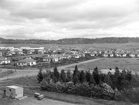 Houses in Kingston from the Kingston Power Station.