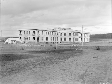 East Block under construction.