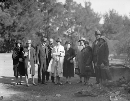 English Speaking Union NSW. During tour of Canberra by the NSW branch of the English Speaking Union.