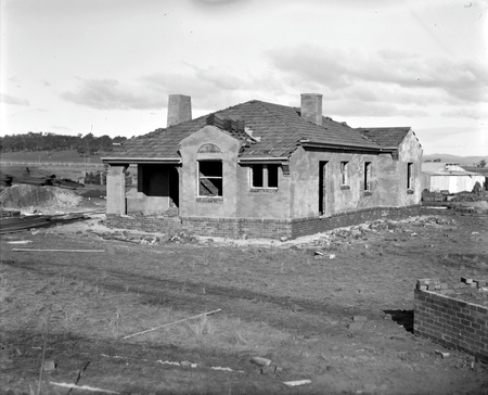 Cottage under construction