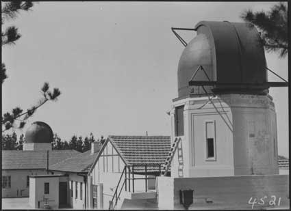  Mount Stromlo Observatory,Solar Tower,Astronomers Offices,Six inch Farnham Telescope,under construction
