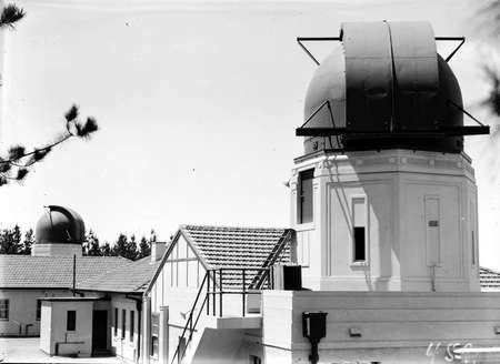  Mount Stromlo Observatory, Solar Tower, Astromers Offices, Six inch Farnham Telescope under construction.
