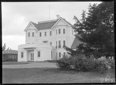 Private Entrance of Yarralumla House, Governor's Residence.