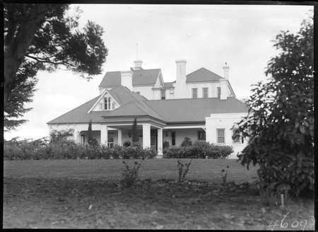 State Entrance of Government House, Governor General's Residence, Yarralumla.