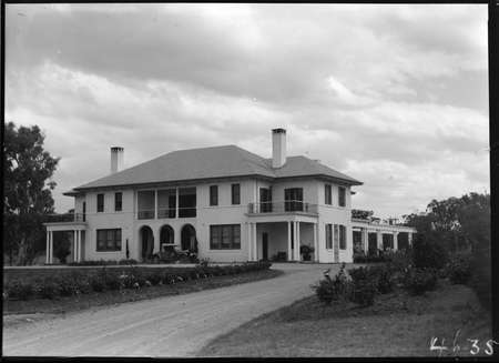 Front of Prime Minister's Lodge, Adelaide Avenue, Deakin.