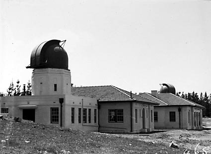 Mount Stromlo Observatory,Solar Tower,Astronomers Offices,Six inch Farnham Telescope,under construction