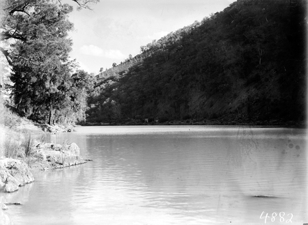 Kambah pool on the Murrumbidgee River.