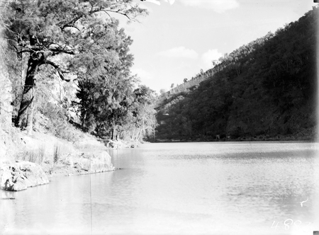 Kambah pool on the Murrumbidgee River.
