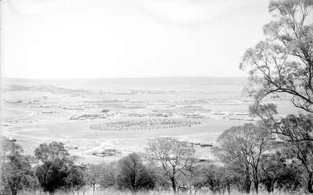  View from Red Hill over Manuka and Kingston to Duntroon -  Collins Park in the centre