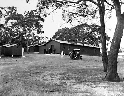 Red Hill construction camp for sewerage line workers