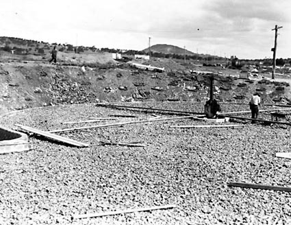 Weston Creek sewerage treatment works - Trickling filters