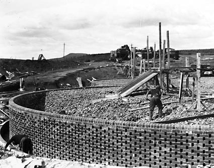 Weston Creek Sewerage treatment works - Trickling filters