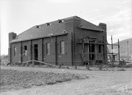 Salvation Army Hall, Elouera and Fawkner Streets, Braddon,under construction