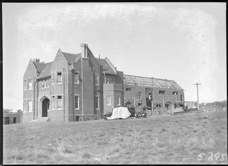 Church of England Boys Grammar School, Flinders Way, Red Hill, under construction.