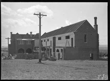 Church of England Boys Grammar School, Flinders Way, Red Hill, under construction.