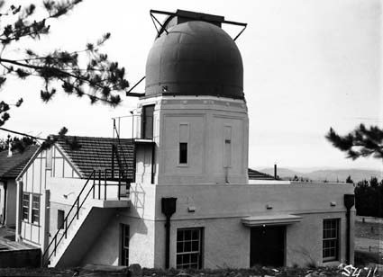 6 inch Farnham Telescope and Observatory buildings, Mount Stromlo Observatory
