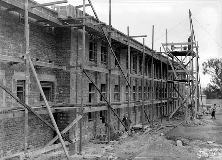 CSIR Laboratory  building, Clunies Ross Street,  Black Mountain,  under construction