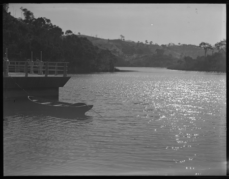 Cotter Dam from the wall.