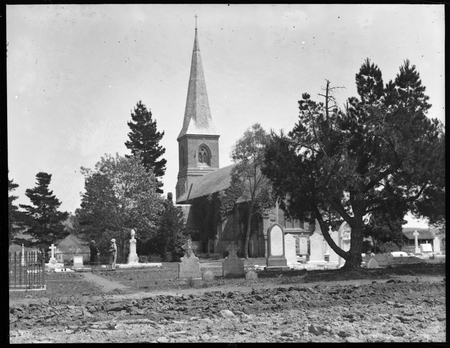 St John's Church, Constitution Avenue, Reid, from Anzac Parade.
