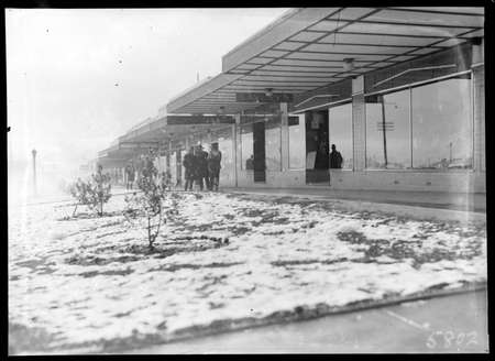 Giles St Kingston under snow.