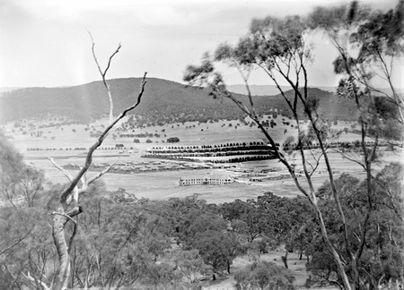 Hotel Ainslie, Northbourne Oval & Northbourne Avenue from Mt Ainslie