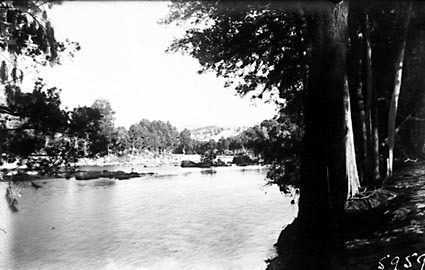 Murrumbidgee River near the Cotter Pump  House