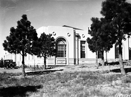 Western side of Australian Forestry School, Banks Street, Yarralumla