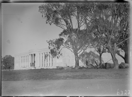 Australian Institute of Anatomy, completed, McCoy Circle, Acton.