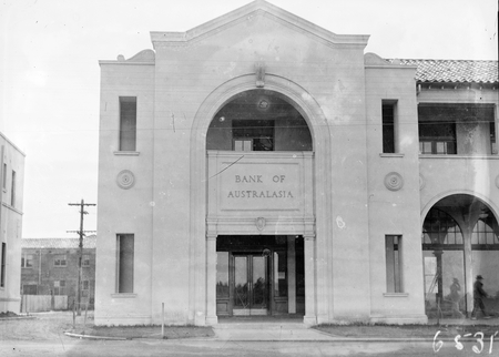 Bank of Australasia, Civic Centre.