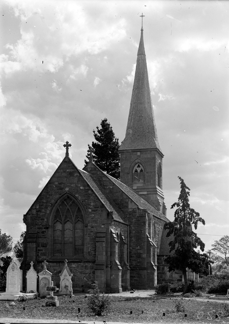 St John's Church, Constitution Avenue, Reid, from the east.