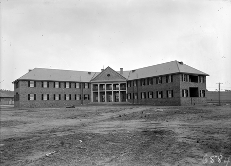Brassey House, Macquarie Street, Barton, nearly complete.