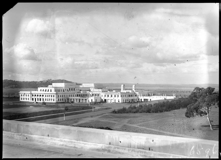 Rear of Parliament House from West Block.