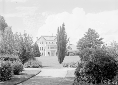 Government House,  Yarralumla, Residence of the Govenor General, from south.