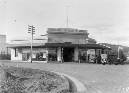 Canberra Garage Limited, Mort Street, Braddon.
