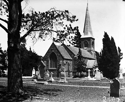 St John's church, Constitution Avenue, Reid