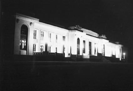 Parliament House by night