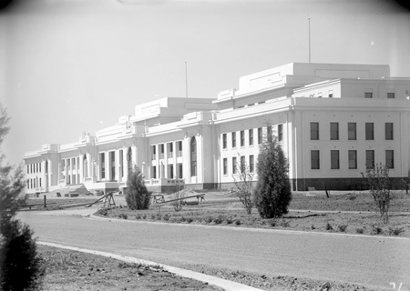 Parliament House frontage,from north west