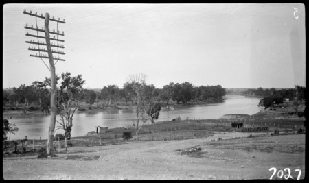 Murray River Commission. View of the River Murray.