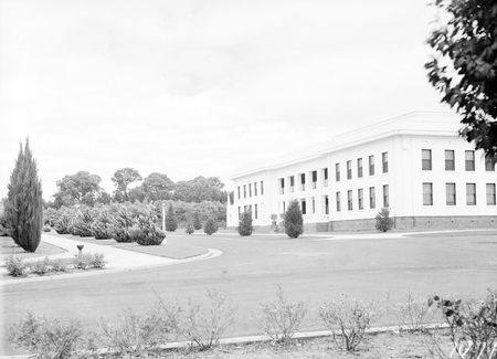 West side of Parliament House.