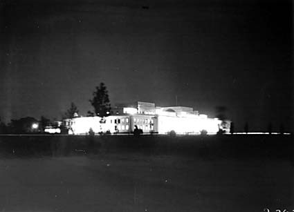 Parliament House from North East at night