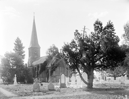 St John's Church and graveyard, Constitution Avenue, Reid.