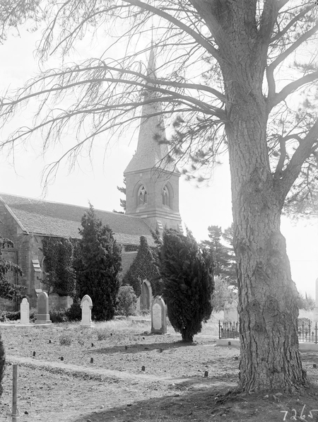 St John's Church and graveyard, Constitution Avenue, Reid.