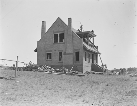 FCC (Federal Capital Commission) house Type 15, 15 Arthur Circle, Forrest, occupied by the Peterson family.