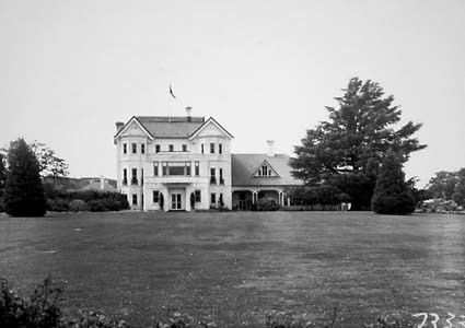 Government House, Residence of the Govenor General, Private Entrance,Yarralumla