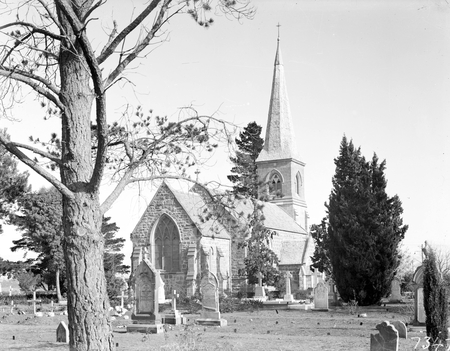 St John's Church and graveyard, Constitution Avenue, Reid.